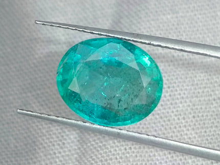 GSI Certified 2.93ct Zambian Emerald, Natural Gemstone