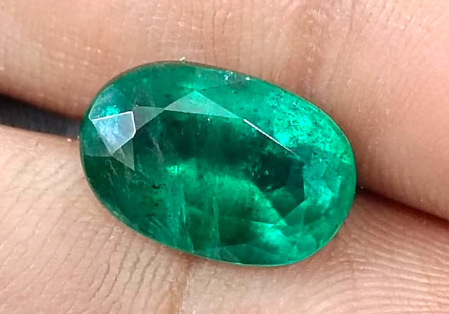 Big 5.67ct Zambian Natural Emerald