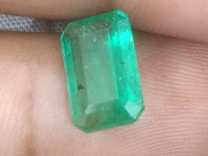 2.99ct Colombian Emerald, Certified Natural Minor Oiled Loose Gemstone