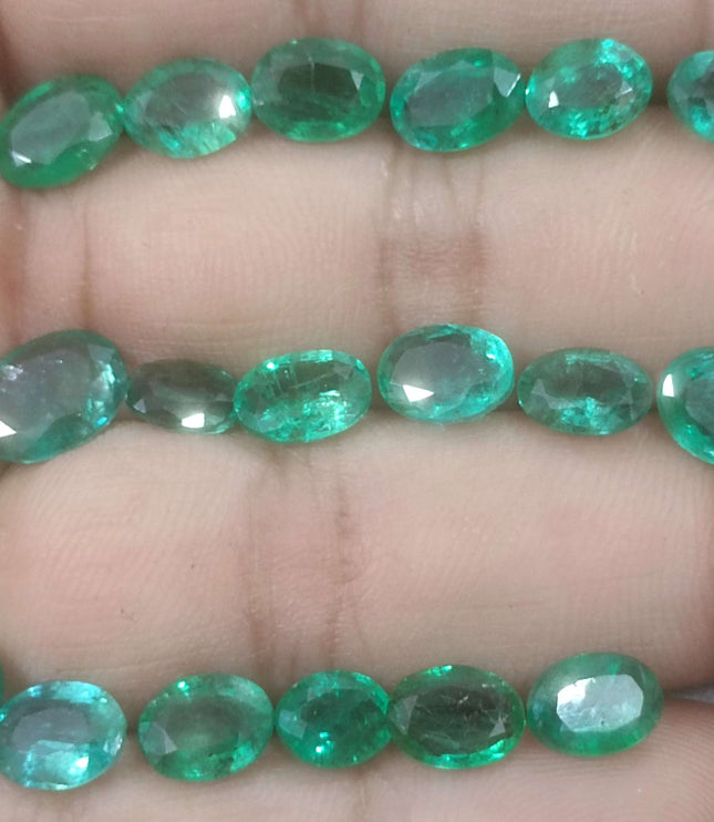 24.31ct Zambian Natural Emerald Parcel.