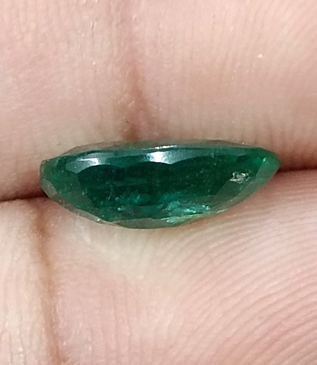 Certified 3.40ct Zambian Emerald