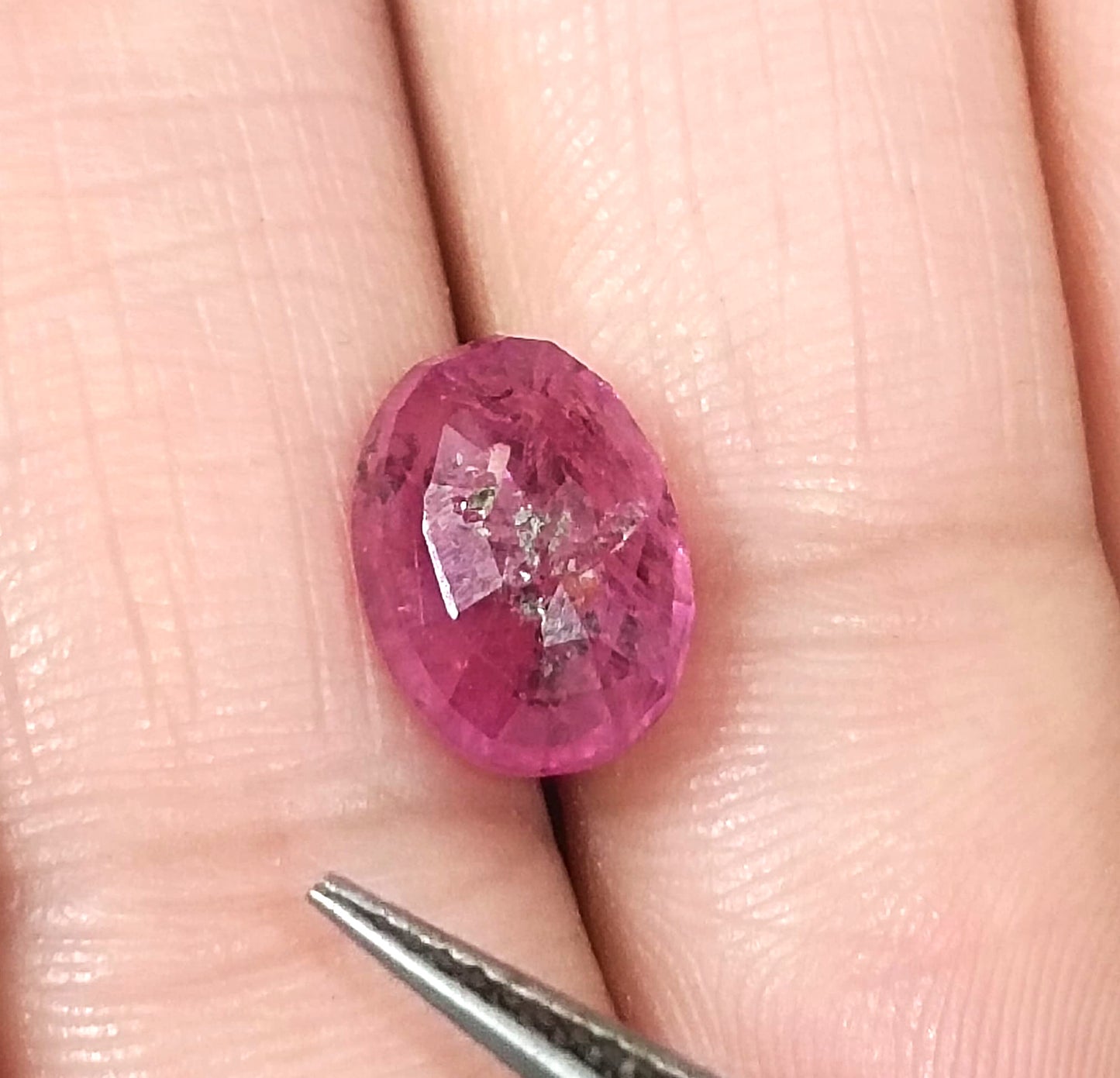 GSI Certified 3.98ct Sri Lanka Ruby, Natural Heated Gemstone