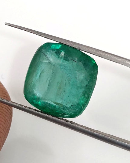 5.87ct Zambian Emerald, Natural Deep Green Gemstone