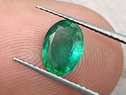 Certified 1.02ct Zambian Natural Emerald