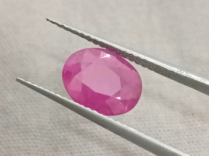 GSI Certified 2.23ct Mozambique Ruby, Natural untreated Gemstone