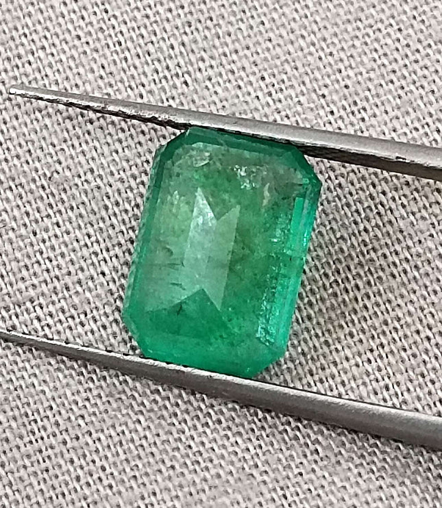 Certified 3.16ct Natural Panjshir Emerald
