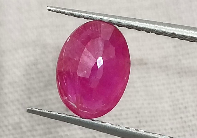 GSI Certified 1.33ct Mozambique Ruby, Natural Untreated Gemstone