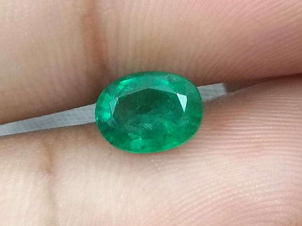 1.33ct Certified Natural Zambian Emerald.