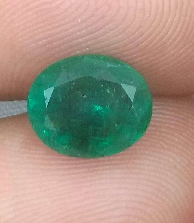 2.32ct Certified Zambian Natural Emerald Stone