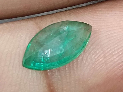 Certified 1.52ct Natural Zambian Emerald
