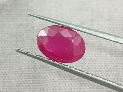 GSI Certified 1.32ct Mozambique Ruby, Natural Untreated