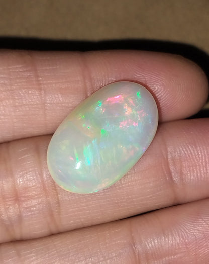 12.73ct Ethiopian Welo Mine Opal , 100% Natural Untreated Gemstone