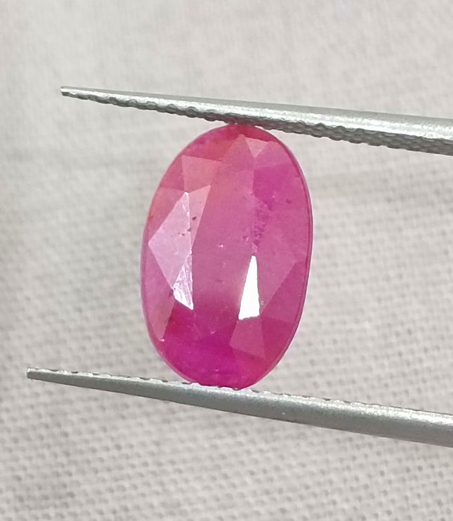 GSI Certified 1.99ct Mozambique Ruby, Natural Untreated Gemstone