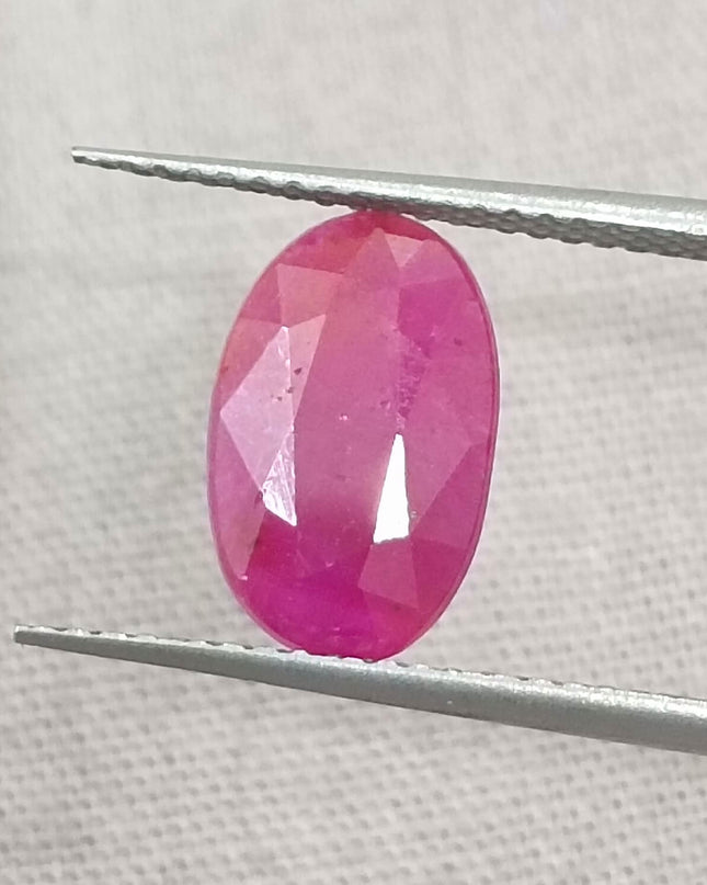 GSI Certified 1.99ct Mozambique Ruby, Natural Untreated Gemstone