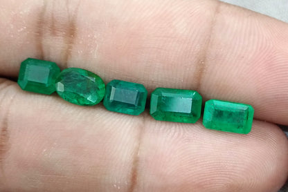 6.87ct Emerarld Parcel, 100% Natural Emeralds