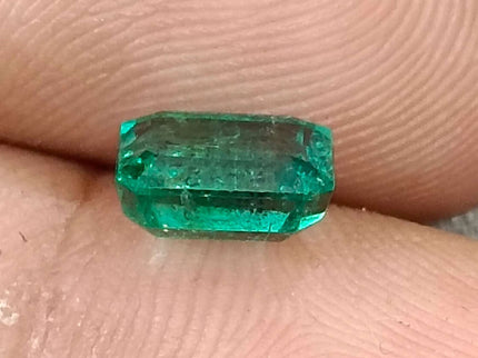 Certified 1.57ct Zambian Natural Emerald