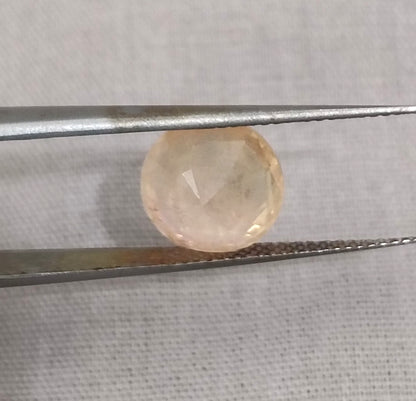 IGI Certified 4.48ct Padparadscha Sappire, 100% Natural Untreated Gemstone