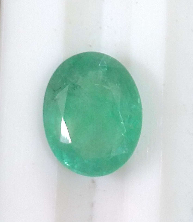 3.29ct Certified Zambian Natural Emerald Stone