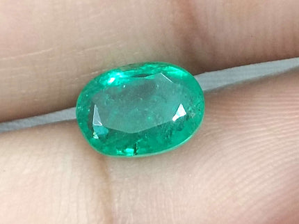 1.87ct Certified Natural Zambian Emerald.