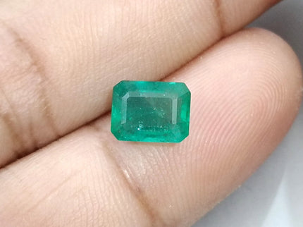 1.88ct Natural Emerald Medium Deep Octagon Loose Gemstone