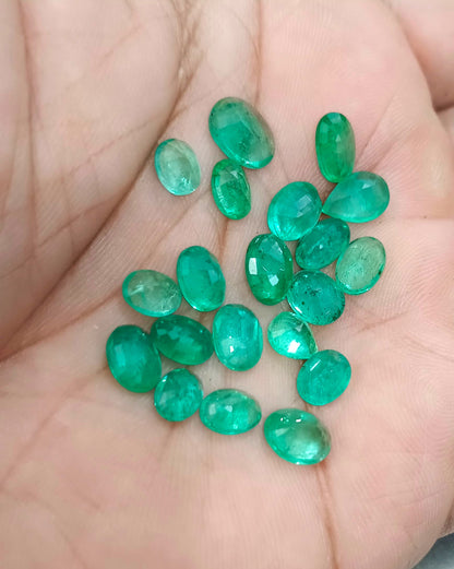 21.66ct Emerald Parcel, 100% Natural Emeralds