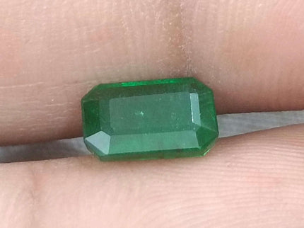 1.72ct Certified Zambian Natural Emerald.
