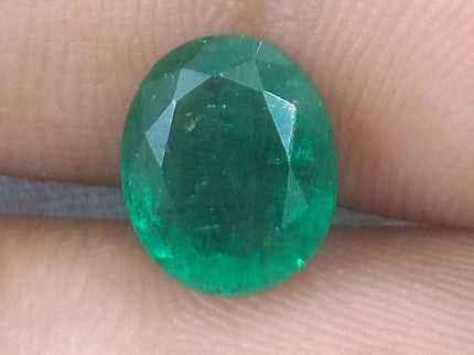 2.32ct Certified Zambian Natural Emerald Stone