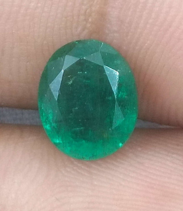 2.32ct Certified Zambian Natural Emerald Stone