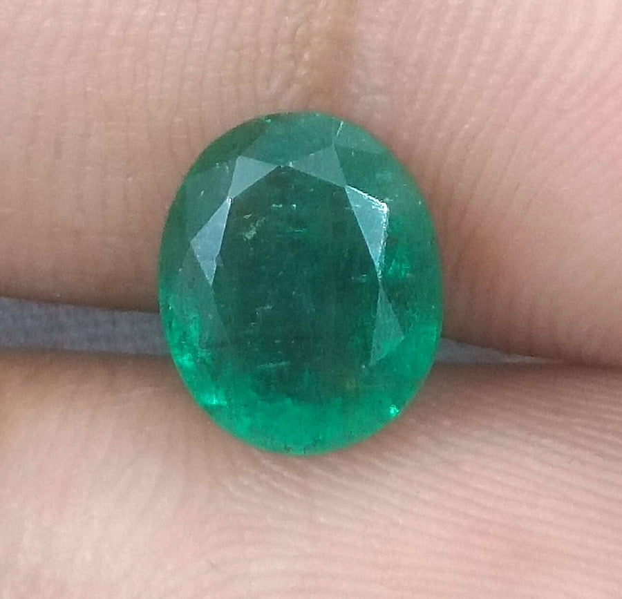 2.32ct Certified Zambian Natural Emerald Stone