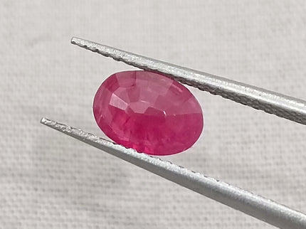 Mozambique Ruby 1.02ct Blood Red Natural untreated Gemstone