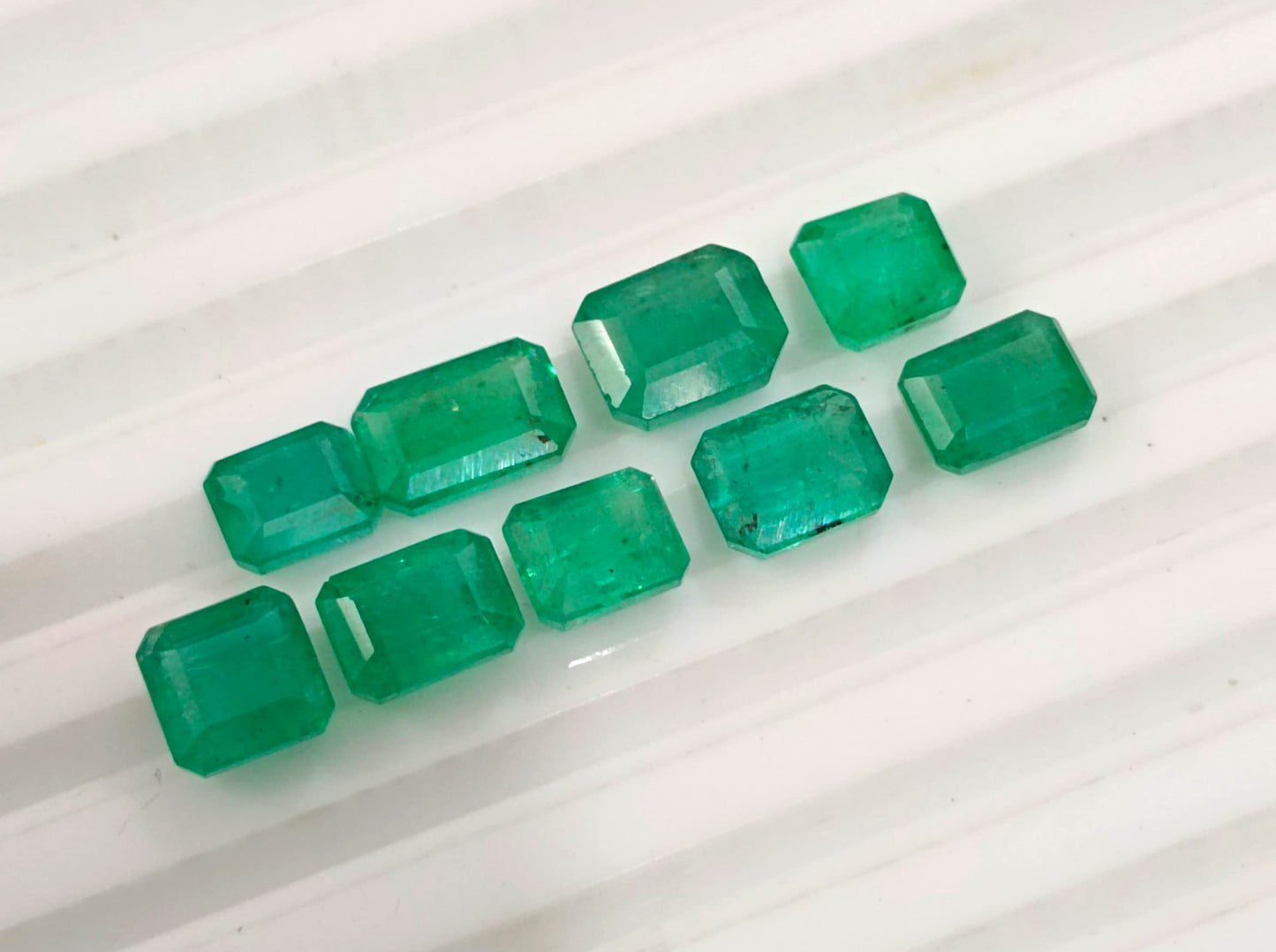 10.80ct Zambian Emerald Parcel, 100% Natural Gemstone