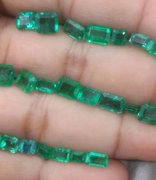 20.64ct Zambian Natural Emerald Parcel