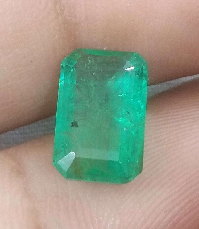 2.99ct Colombian Emerald, Certified Natural Minor Oiled Loose Gemstone