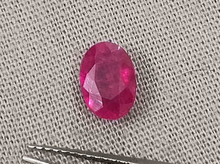 GSI Certified 1.07ct Pigeon Blood Red Ruby, Untreated