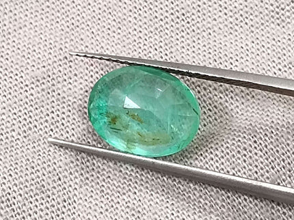 Panjshir Emerald 2.60ct Certified Natural Sea Green Stone
