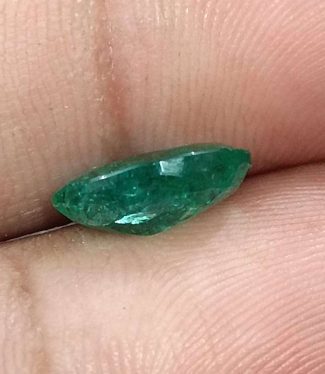 Certified 2.40ct Zambian Natural Emerald