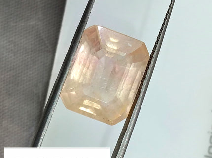 Padparadscha Sapphire 7.96ct Natural Sri Lanka Origin Pinkish Orange Unheated Loose Gemstone