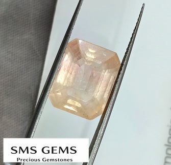 Padparadscha Sapphire 7.96ct Natural Sri Lanka Origin Pinkish Orange Unheated Loose Gemstone