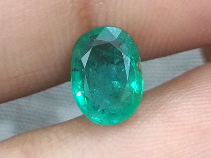 1.87ct Certified Natural Zambian Emerald.