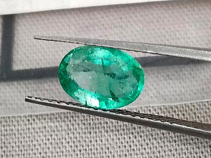 GSI Certified 1.42ct Panjshir Emerald Natural Gemstone