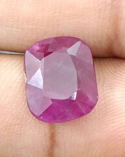 Big size 5.81ct Natural African Ruby unheated loose gemstone