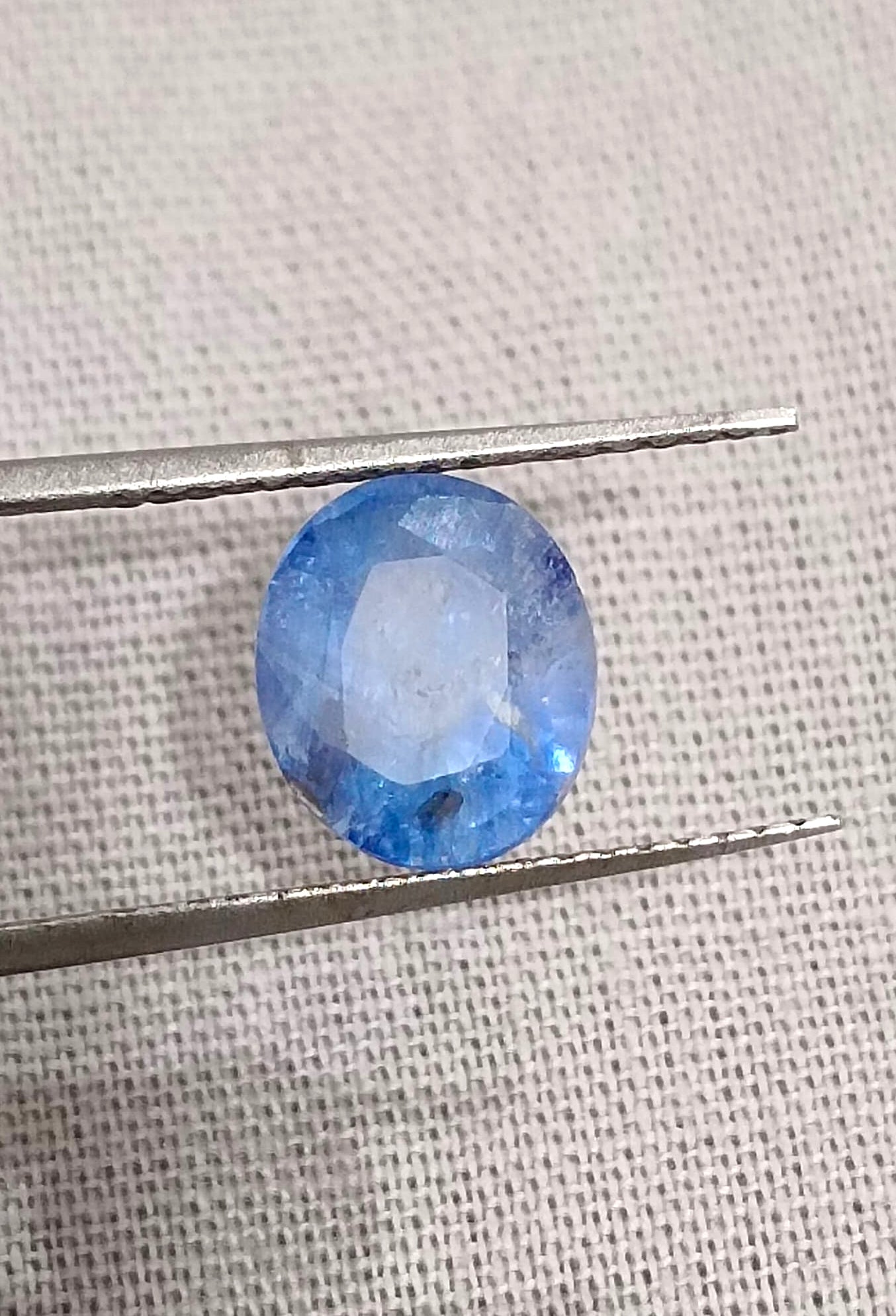 2.34ct Blue Ceylon Sapphire , 100% Natural Untreated Gemstone