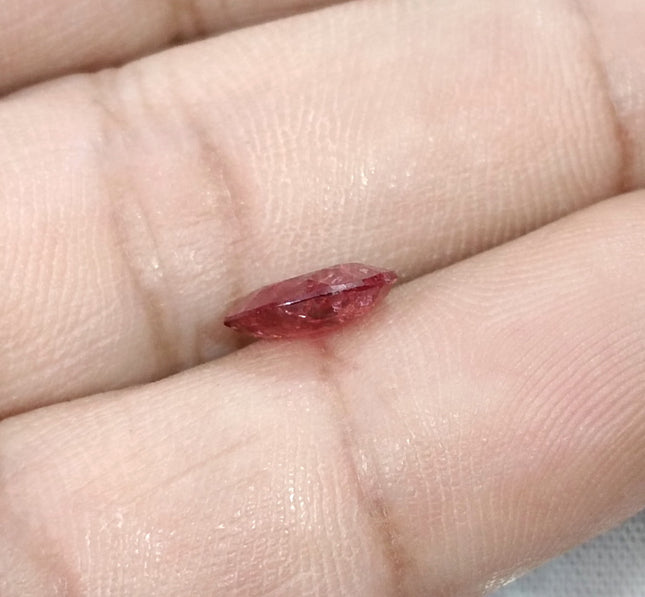 1.89ct Unheated Natural Ruby Crimson Red SGL Certified Oval Loose Gemstone