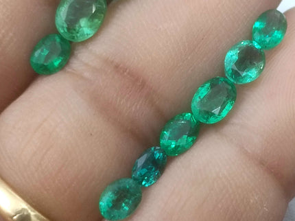 8.40ct Zambian Natural Emerald Parcel