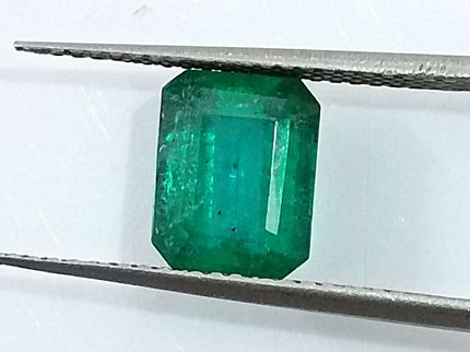 Certified 1.87ct Natural Zambian Emerald Stone