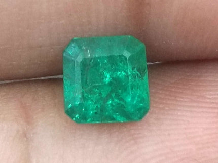 1.46ct Certified Zambian Natural Emerald Stone