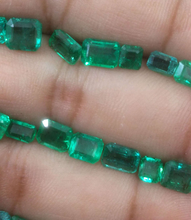 20.64ct Zambian Natural Emerald Parcel