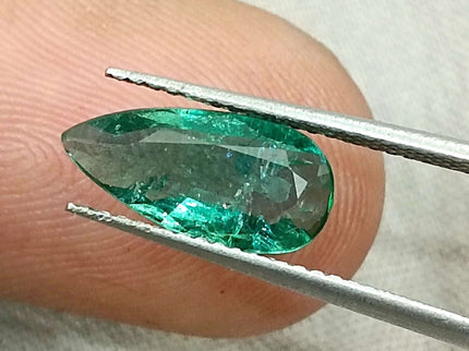 Certified 1.50ct Zambian Natural Emerald Stone