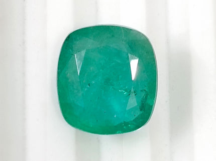6.86ct Zambian Emerald, Natural Medium Green Stone