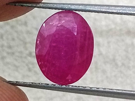 Mozambique Ruby 2.07ct Certified Natural Untreated Gemstone